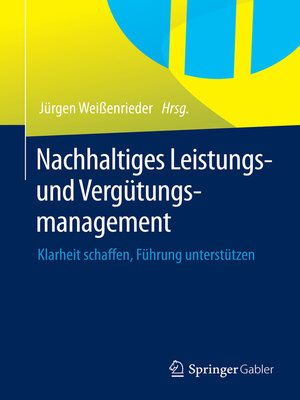 cover image of Nachhaltiges Leistungs- und Vergütungsmanagement